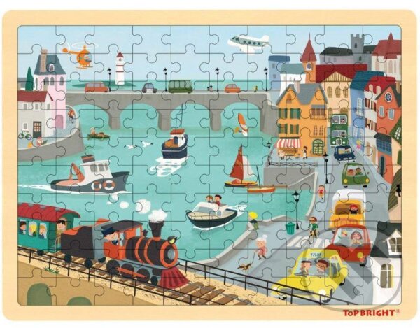 Levně Doprava, dřevěné - puzzle z kategorie Maxi dieliky