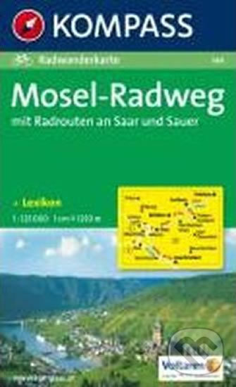 Kniha: Mosel, Radweg 1:125T (Kompass). Kompass, 2013