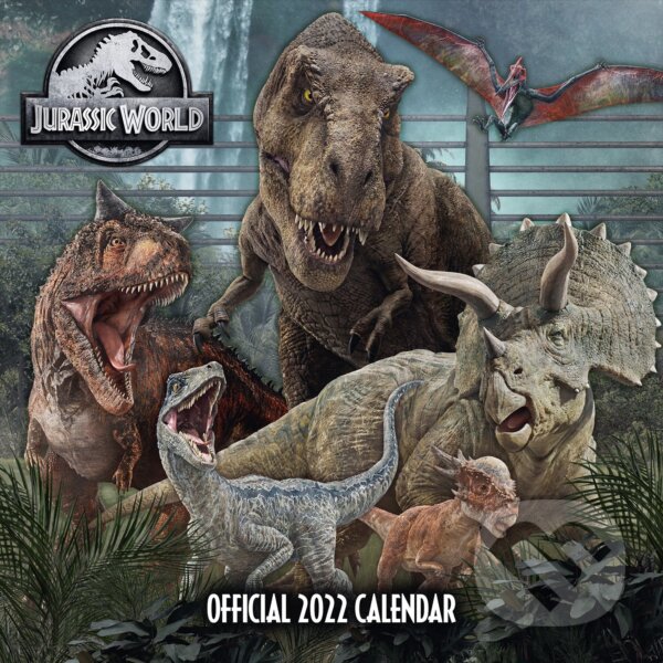 Oficiální kalendář 2022: Jurassic World, , 2021