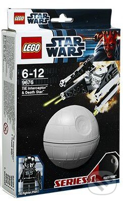 LEGO Star Wars 9676 - Stíhačka TIE a Hviezda smrti, LEGO, 2012