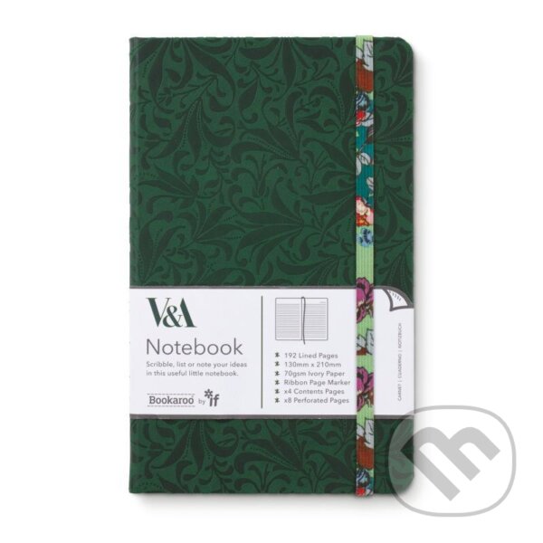 Levně Bookaroo V&A Zápisník A5 - Sundour Pheasant