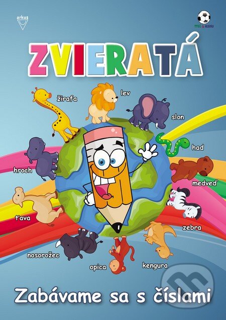 Levně Zvieratá - kniha z kategorie Omaľovávanky