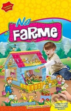 Levně Na farme - kniha z kategorie Samolepky