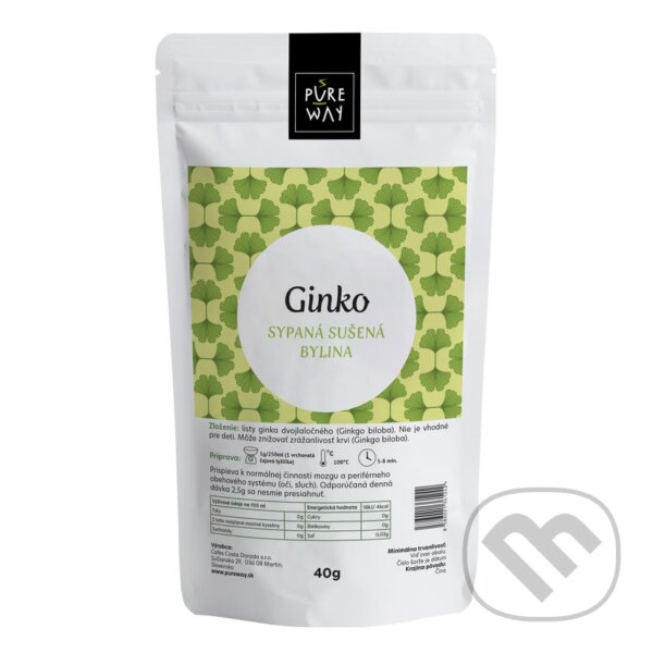 Levně Ginko - sypaný bylinný čaj