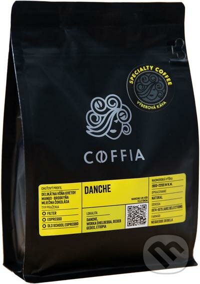 Kávy a čaje: Danche organic (COFFIA). COFFIA, 2021