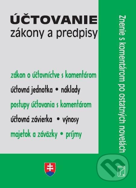 E-kniha: Účtovanie – Zákony a predpisy (Poradca s.r.o.). Poradca s.r.o.