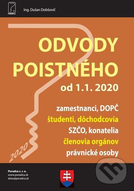 Odvody poistného (od 1.1.2020) - Dušan Dobšovič, Poradca s.r.o.