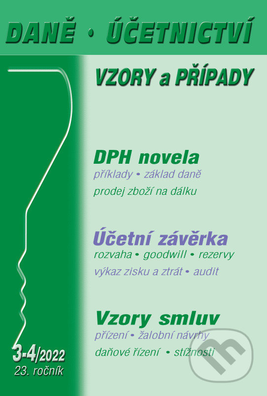 Levně Daně a účetnictví č. 3-4 / 2022 - Účetní závěrka za rok 2021