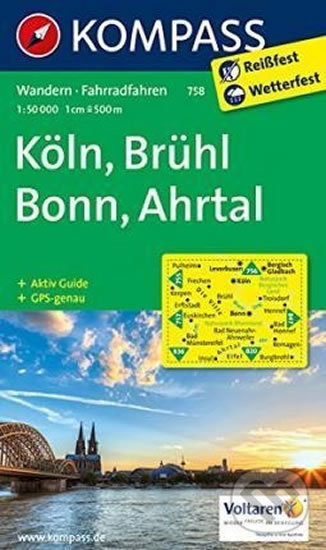 Levně Köln - Brühl - Bonn - Ahrtal - kniha z kategorie Mapy Európy