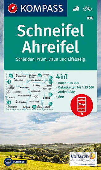 Levně Schneifel, Ahreifel - kniha z kategorie Mapy