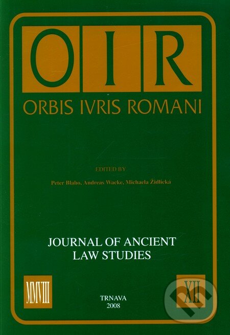 Kniha: Orbis Ivris Romani XII. (VEDA). VEDA