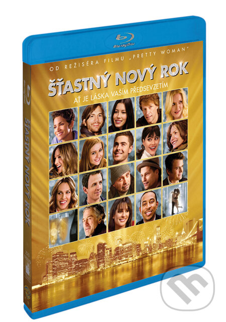 Levně Šťastný Nový rok - Garry Marshall - film z kategorie Romantické komédie