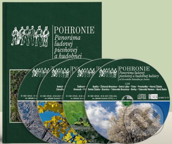 Levně POHRONIE – Panoráma ľudovej piesňovej a hudobnej kultúry
