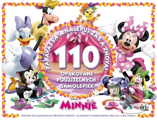 Levně Samolepkový album - Minnie - kniha z kategorie Samolepky