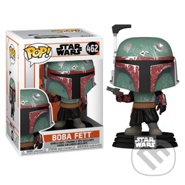 Levně Funko POP TV: Star Wars The Mandalorian - Boba Fett