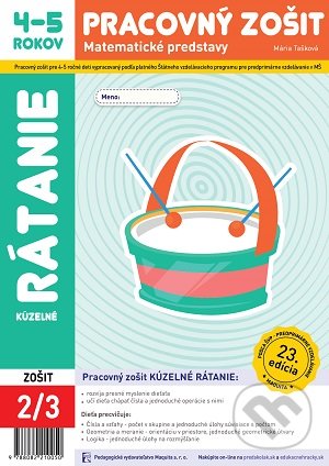 Levně Kúzelné rátanie (Pracovný zošit 2/3 - Matematické predstavy - 4-5 rokov) - kniha z kategorie Materská škola a predškoláci