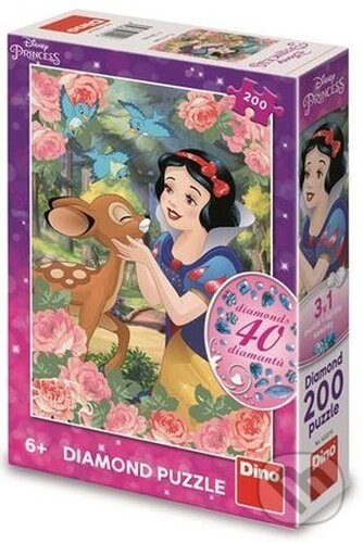 Levně Sněhurka a srnka diamond - puzzle z kategorie 60 – 300 dielikov