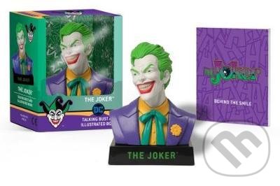 Kniha The Joker Talking Bust and Illustrated Book