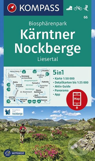 Levně Biosphärenpark Kärntner Nockberge, Liesertal 66
