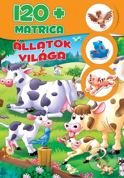 Levně Állatok világa - 120+matrica