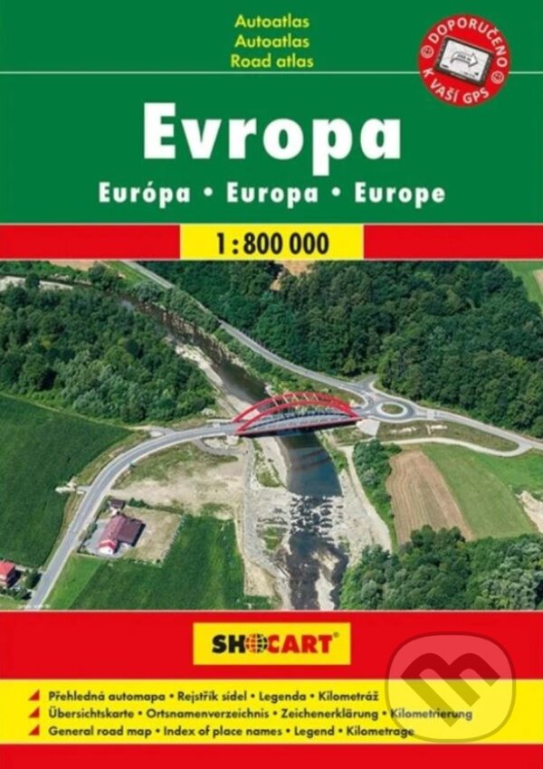 Levně Evropa 1:800 000
