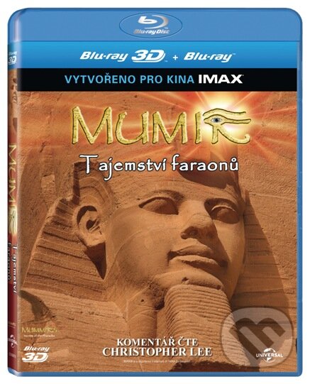 Film: Mumie: Tajemství faraonů - 3D (Keith Melton) (Blu-ray). Bonton Film, 2007