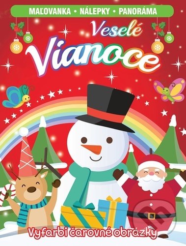 Levně Veselé Vianoce (Vyfarbi čarovné obrázky) - kniha z kategorie Rozprávky