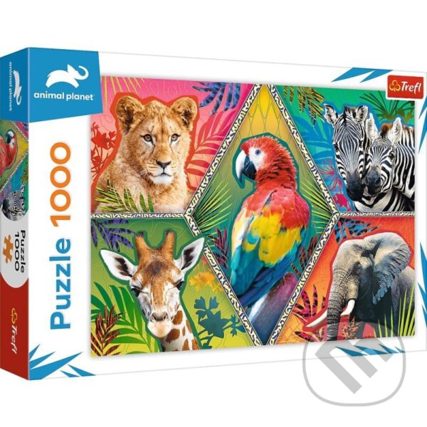 Levně Animal Planet: Exotická zvířata - puzzle z kategorie Zvieratá