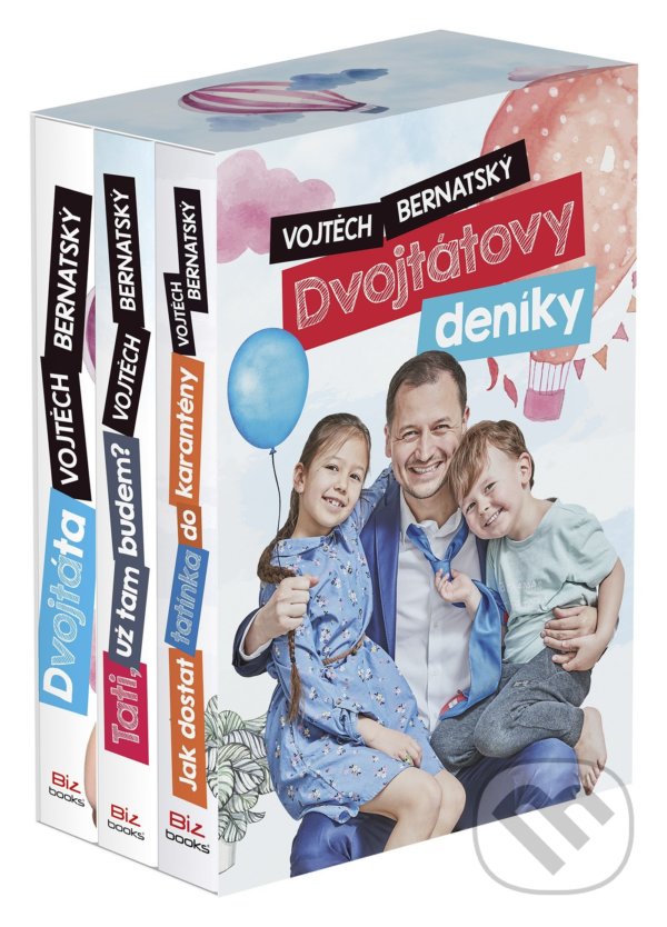 Levně Dvojtátovy deníky (trojbox) - Vojtěch Bernatský - kniha z kategorie Beletria