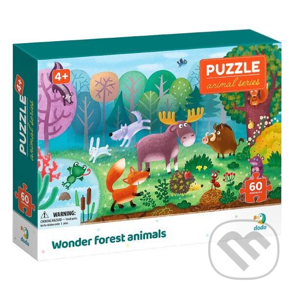 Puzzle: Zázračná lesní zvířata (Dodo). Dodo, 2021