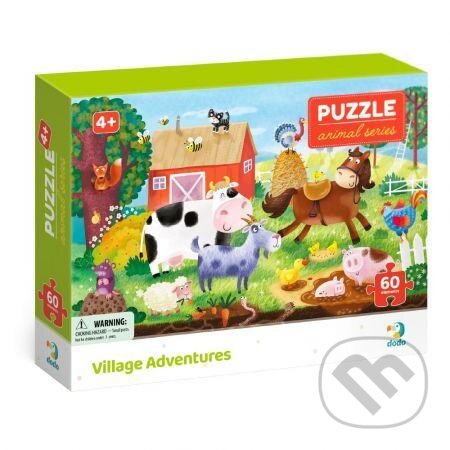Levně Dobrodružství na vesnici - puzzle z kategorie 15 – 60 dielikov