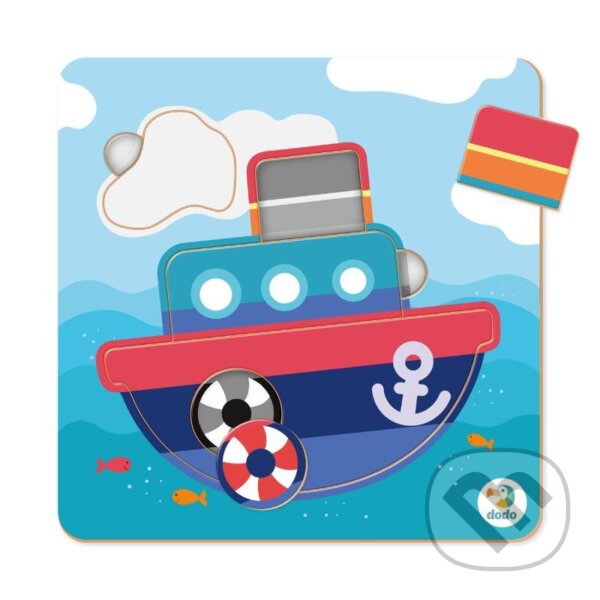 Levně Lodička - puzzle z kategorie Maxi dieliky