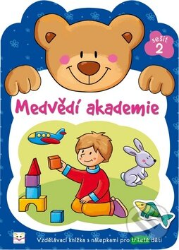 Levně Medvědí akademie 2 (Vzdělávací knížka s nálepkami pro tříleté děti) - kniha z kategorie Pre deti a mládež