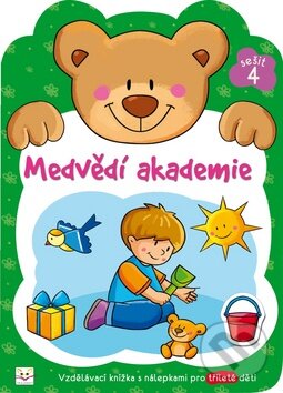 Levně Medvědí akademie 4 (Vzdělávací knížka s nálepkami pro tříleté děti) - kniha z kategorie Pre deti a mládež