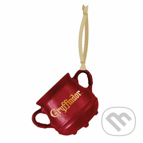 Levně Dekorácia na zavesenie Harry Potter: 3D Kotlík Gryffindor