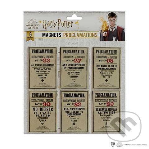 Levně Harry Potter: Magnety - Vzdelávacie Dekréty