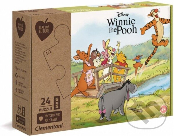 Levně Medvídek Pú - puzzle z kategorie 15 – 60 dielikov