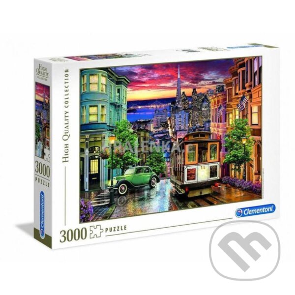 Levně San Francisco - puzzle z kategorie Mestá a stavby