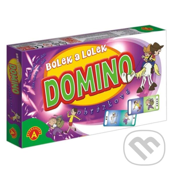 Levně BOLEK a LOLEK - Domino - hra z kategorie Domino, hlavolamy