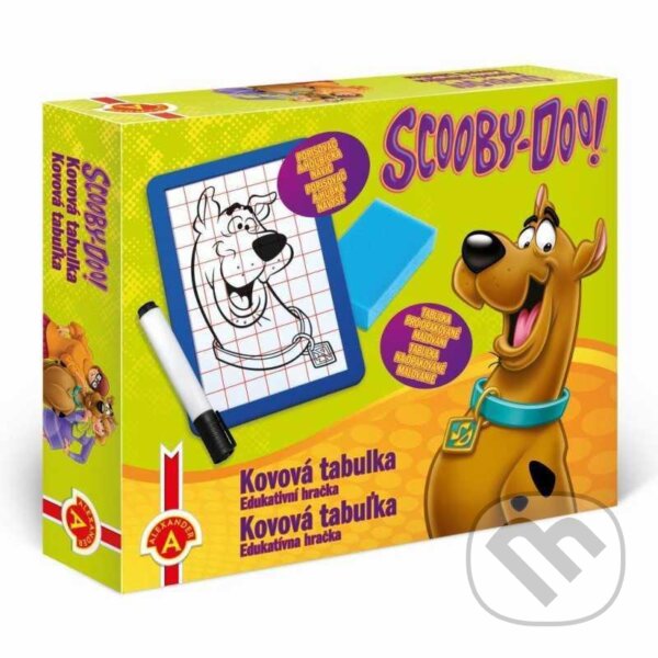 Levně Scooby-Doo! - Kovová tabulka / Edukativní hračka - hra z kategorie Vzdelávacie hry