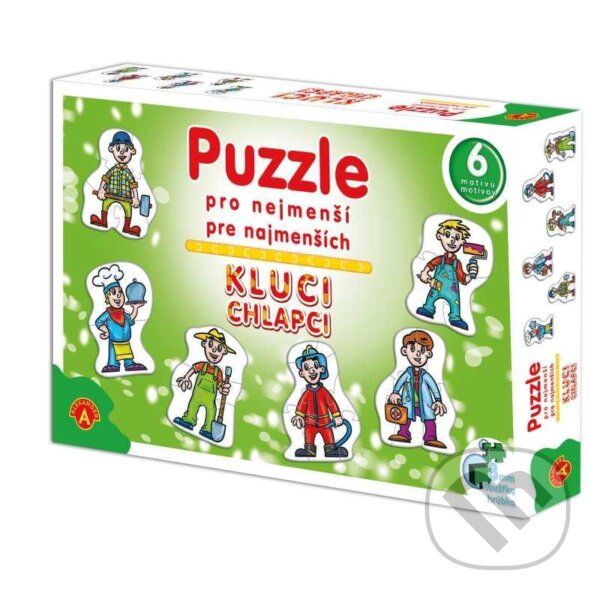 Levně Chlapci - puzzle z kategorie Maxi dieliky