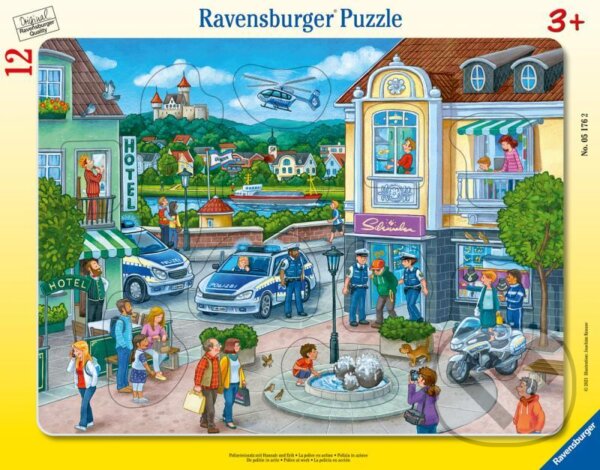 Puzzle: Policejní zásah (Ravensburger). Ravensburger, 2021