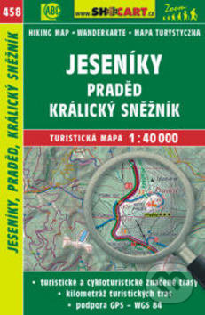 Levně Jeseníky, Praděd, Králický Sněžník 1:40 000 - kniha z kategorie Mapy