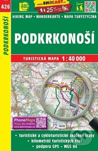 Levně Podkrkonoší 1:40 000 (Turistická mapa) - kniha z kategorie Mapy