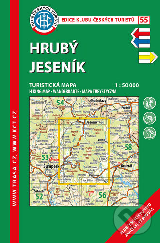 Levně Hrubý Jeseník 1:50 000
