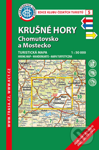 Levně Krušné Hory - Chomutovsko a Mostecko 1:50 000 (Turistická mapa) - kniha z kategorie Mapy