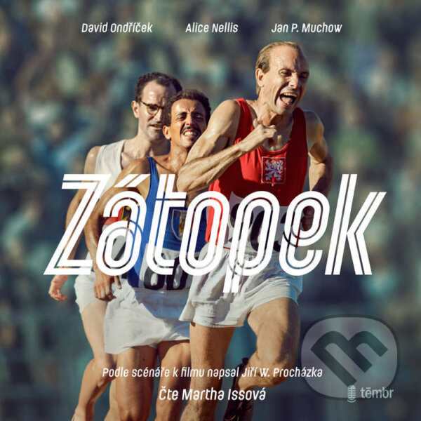Audiokniha: Zátopek (David Ondříček a Jiří Walker Procházka). Témbr, 2021