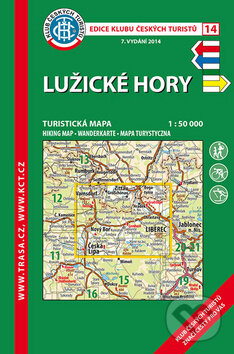 Kniha: Lužické hory 1:50 000 (Klub českých turistů). Klub českých turistů, 2017