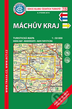 Levně Máchův kraj 1:50 000 (Turistická mapa) - kniha z kategorie Mapy