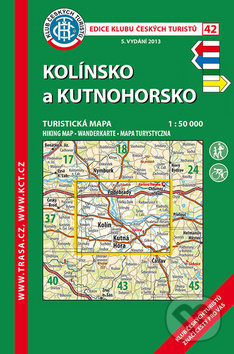 Levně Kolínsko a Kutnohorsko 1:50 000 (Turistická mapa) - kniha z kategorie Mapy